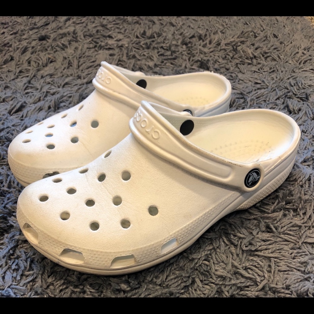 White crocs